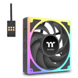 Thermaltake CL-F212-PL14SW-A Tietokoneen jäähdytysjärjestelmä Tietokonekotelo Tuuletin 14 cm musta 3 kpl