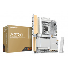 GIGABYTE X870E AERO X3D WOOD AMD X870E Pistoke AM5 ATX