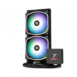 Enermax Aquafusion II 240 mm Suoritin All-in-one-nesteenjäähdytin 12 cm musta