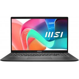 MSI Modern 15 F13MG-802 Intel® Core™ i5 i5-1334U Kannettava tietokone 39,6 cm (15.6") Full HD 16 GB DDR4-SDRAM 512 GB SSD Wi-Fi