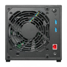 Asustor AS1204T NAS Tower Realtek RTD1619B 1 GB DDR4 0 TB ADM musta