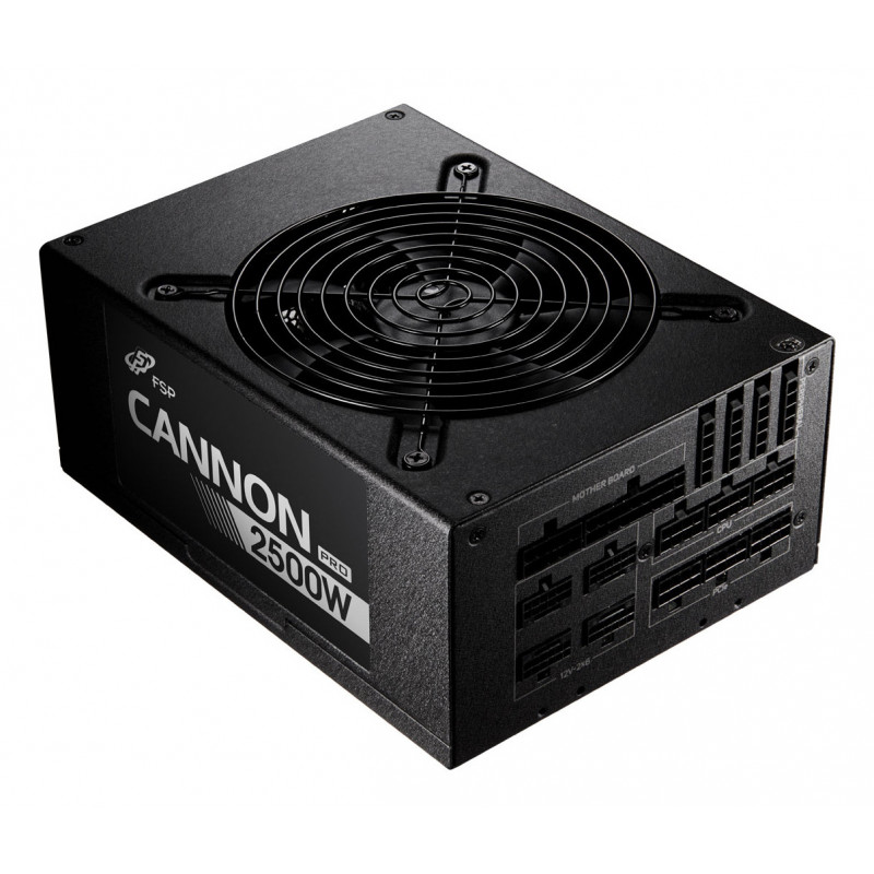 FSP CANNON PRO(ATX3.1) 2500W virtalähdeyksikkö 20+4 pin ATX ATX musta