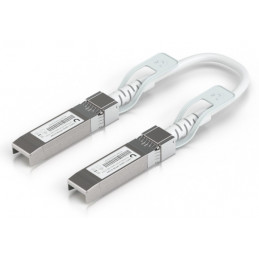 Ubiquiti UACC-Uplink-SFP28-0.15M-10 InfiniBand- ja kuituoptiikkakaapeli 0,15 m Valkoinen