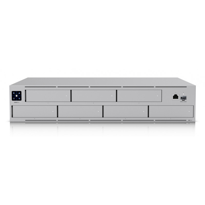 Ubiquiti UNAS Pro NAS Teline ( 2U ) Cortex-A Cortex-A57 8 GB Harmaa