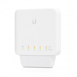 Ubiquiti UniFi USW‑FLEX Hallittu L2 Gigabit Ethernet (10 100 1000) Power over Ethernet -tuki Valkoinen