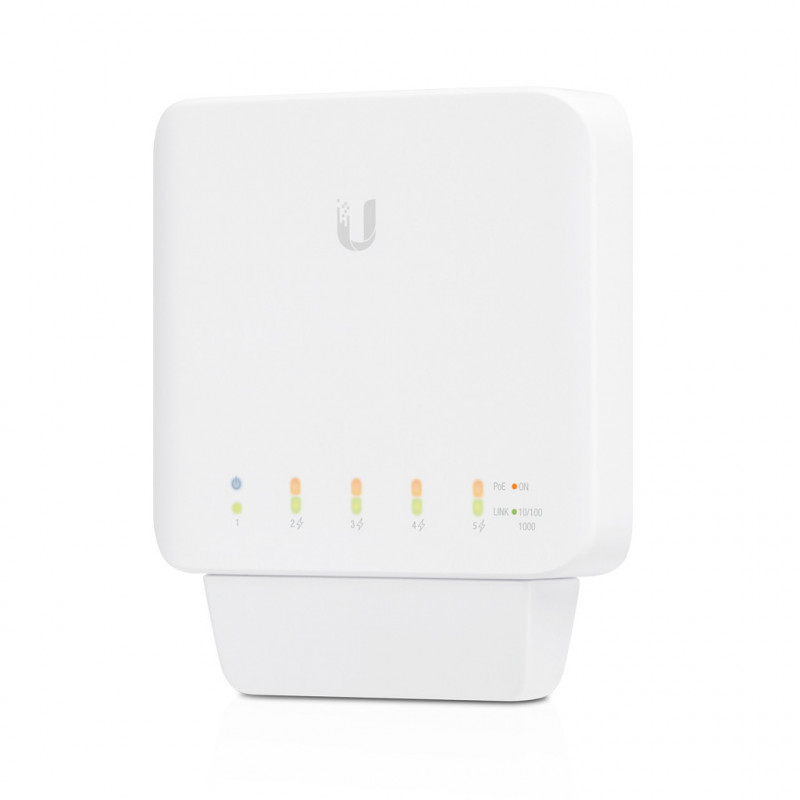 Ubiquiti UniFi USW‑FLEX Hallittu L2 Gigabit Ethernet (10 100 1000) Power over Ethernet -tuki Valkoinen