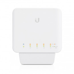 Ubiquiti UniFi USW‑FLEX Hallittu L2 Gigabit Ethernet (10 100 1000) Power over Ethernet -tuki Valkoinen