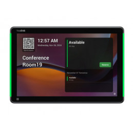 Yealink RoomPanel Plus E2 25,6 cm (10.1") 1280 x 800 pikseliä LCD 802.11a, 802.11b, 802.11g, Wi-Fi 4 (802.11n), Wi-Fi 5