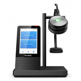 Yealink WH66 Mono UC Kuulokkeet Langaton Pääpanta Toimisto puhelukeskus USB A-tyyppi Bluetooth Latausteline musta