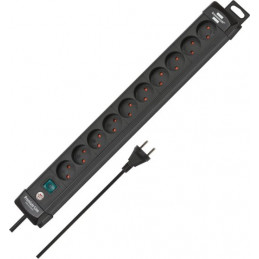 Brennenstuhl 1156005010 jatkojohto 3 m 10 AC-pistorasia(a) Sisätila musta