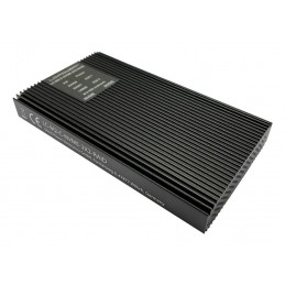 LC-Power LC-M2-C-NVME-2X2-RAID tallennusaseman kotelo SSD-kotelo musta M.2 USB-virta