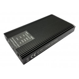 LC-Power LC-M2-C-NVME-2X2-RAID tallennusaseman kotelo SSD-kotelo musta M.2 USB-virta
