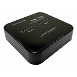LC-Power LC-DOCK-M2-NVME tallennusaseman telakointiasema USB 3.2 Gen 2 (3.1 Gen 2) Type-C musta