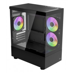 Aerocool Viewport-Mini-BK-v2 Mini Tower musta