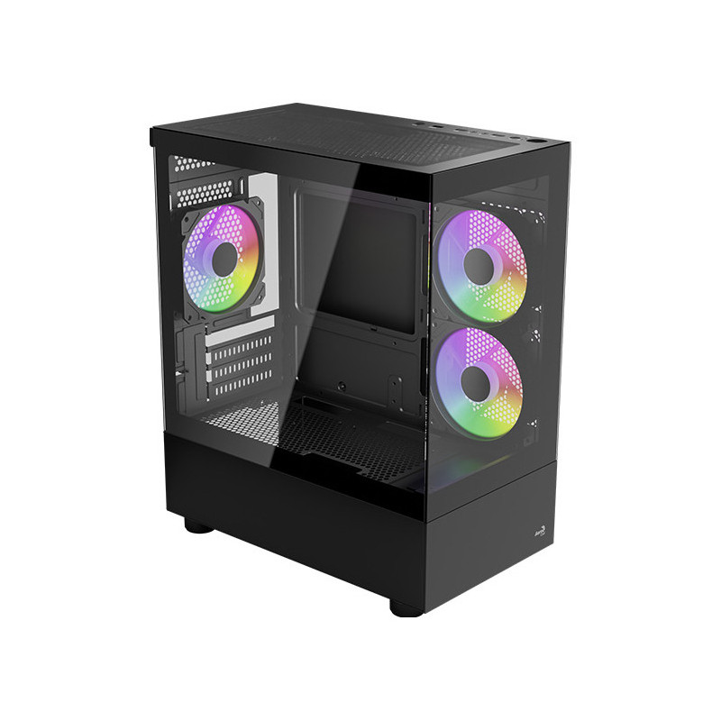 Aerocool Viewport-Mini-BK-v2 Mini Tower musta