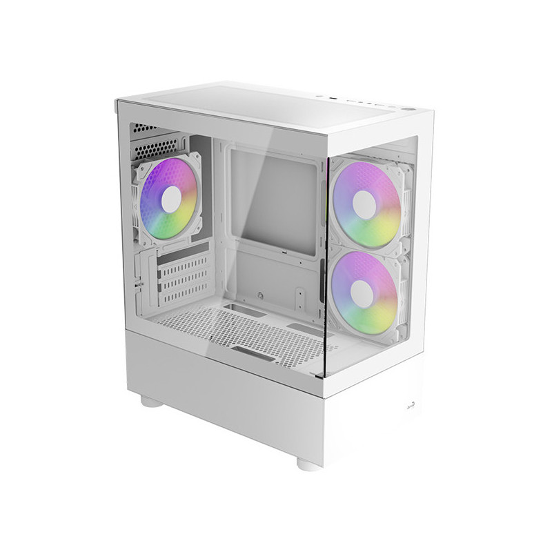 Aerocool Viewport-Mini-WT-v2 Mini Tower Valkoinen
