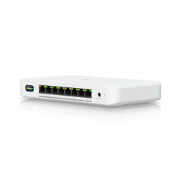 Ubiquiti UDB-Switch 2.5G Ethernet (100 1000 2500) Power over Ethernet -tuki Valkoinen