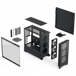 Fractal Design Pop 2 Air Black TG RGB Midi Tower musta