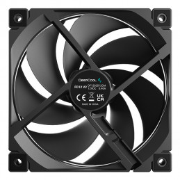 DeepCool FD12 V2 Tietokonekotelo Tuuletin 12 cm musta 4 kpl