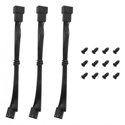 DeepCool FD12 V2 Tietokonekotelo Tuuletin 12 cm musta 4 kpl