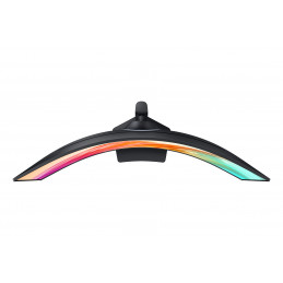 Samsung S95UC tietokoneen litteä näyttö 124,5 cm (49") 5120 x 1440 pikseliä Dual QHD LCD musta