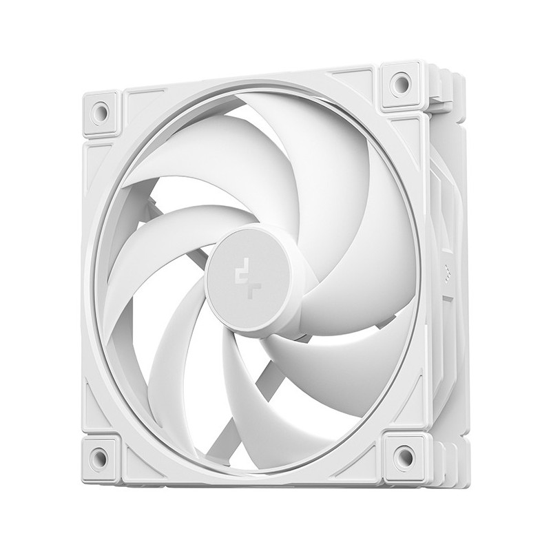 DeepCool FD12 WH V2 Tietokonekotelo Tuuletin 12 cm Valkoinen 1 kpl