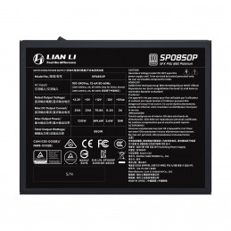Lian Li SP0850P virtalähdeyksikkö 850 W 24-pin ATX SFX musta