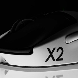 Logitech G PRO X2 SUPERSTRIKE hiiri Pelaaminen Oikeakätinen RF Wireless + USB Type-C Optinen 44000 DPI