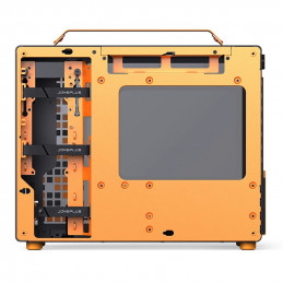 Jonsbo Z20 Orange Black Mini Tower musta, Oranssi