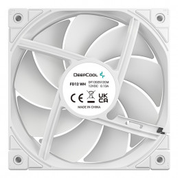 DeepCool FD12 WH-3 IN 1 Tietokonekotelo Tuuletin 12 cm Valkoinen 3 kpl