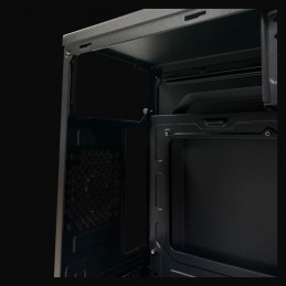 LC-Power 2004MB-V3 Micro Tower musta