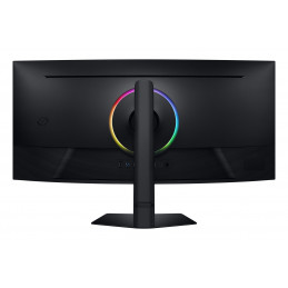 Samsung G75F tietokoneen litteä näyttö 101,6 cm (40") 5120 x 2160 pikseliä WUHD LCD musta