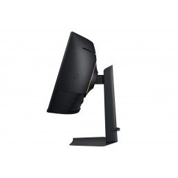 Samsung G75F tietokoneen litteä näyttö 101,6 cm (40") 5120 x 2160 pikseliä WUHD LCD musta