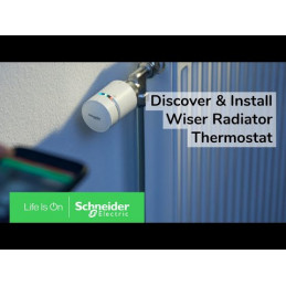 Schneider Electric CCTFR6100Z3 termostaatti Valkoinen