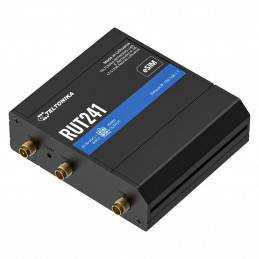 Teltonika RUT241 eSIM | Industrieller 4G-LTE-Router | Cat 4, 2x RJ45 100Mb s, eSIM Matkapuhelinverkon reititin
