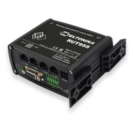 Teltonika PR5MEC12 asennussarja musta Akryylinitriilibutadieenistyreeni (ABS), Muovi