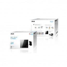 ASUS SBC-06D2X-U levyasemat Blu-Ray DVD Combo musta