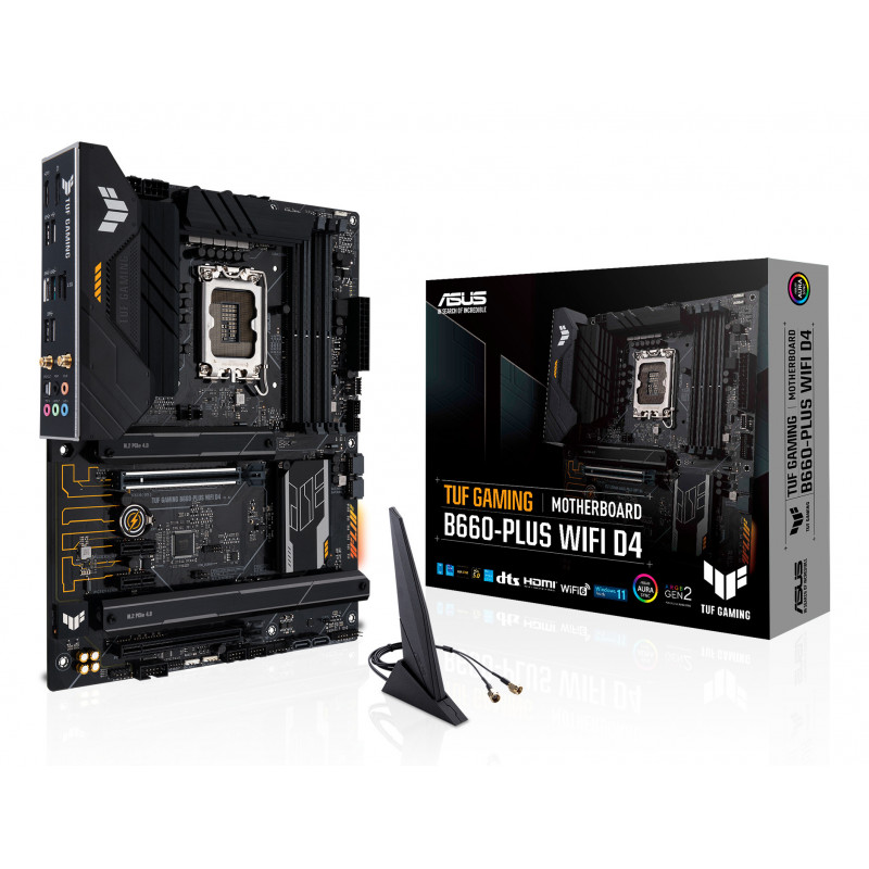ASUS TUF GAMING B660-PLUS WIFI D4 Intel B660 LGA 1700 ATX