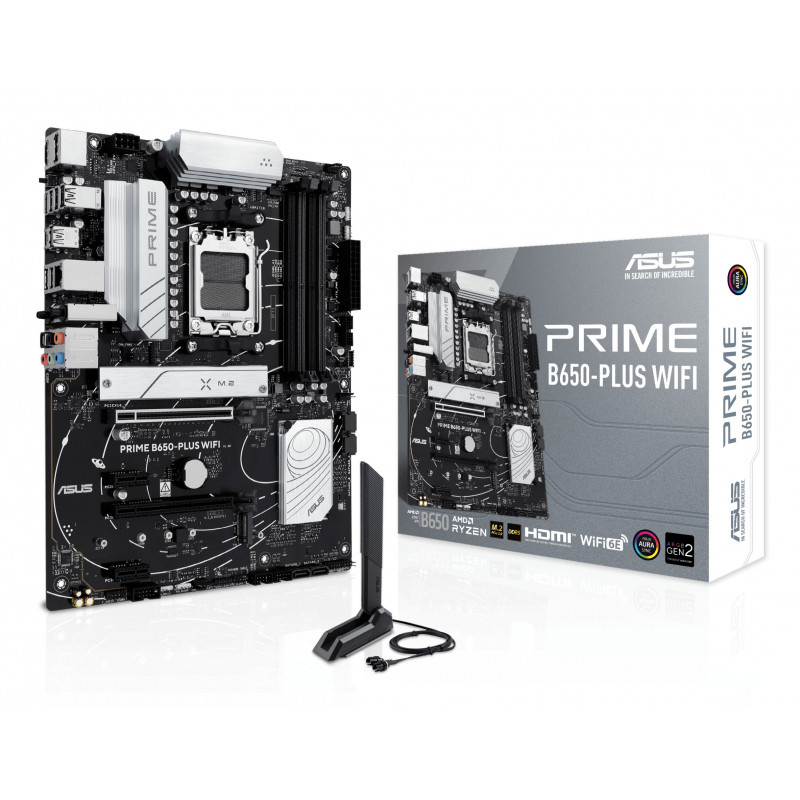 ASUS PRIME B650-PLUS WIFI AMD B650 Pistoke AM5 ATX