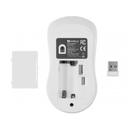 Sandberg 331-05 hiiri Universaali Molempikätinen Langaton RF 1600 DPI