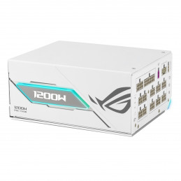 ASUS ROG -THOR-1200P3-WHITE-GAMING virtalähdeyksikkö 1200 W 20+4 pin ATX ATX Valkoinen