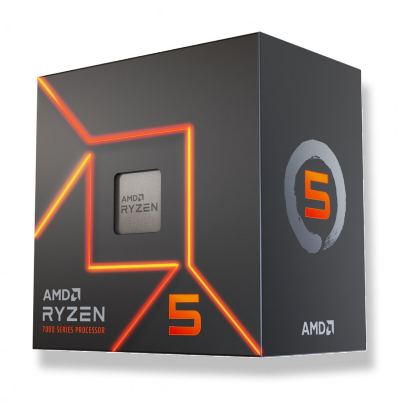 AMD Ryzen 5 7400 suoritin 3,3 GHz 16 MB L3 Laatikko