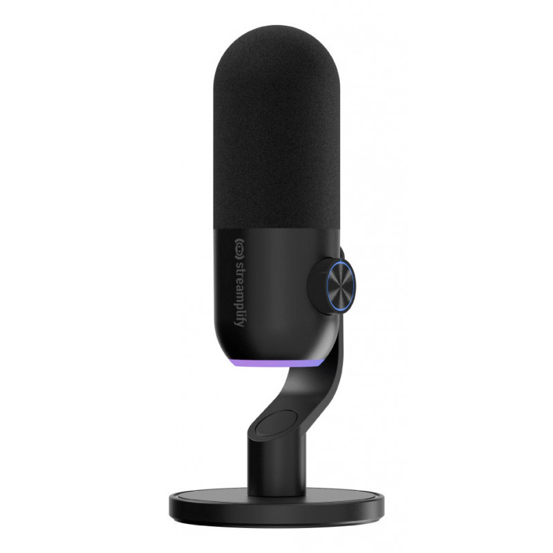 Streamplify MIC MINI musta Pöytämikrofoni