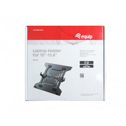 Equip 650155 kannettavan tietokoneen teline musta 39,6 cm (15.6")