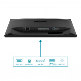 AOC V5 CU34V5C BK tietokoneen litteä näyttö 86,4 cm (34") 3440 x 1440 pikseliä Wide Quad HD LED musta