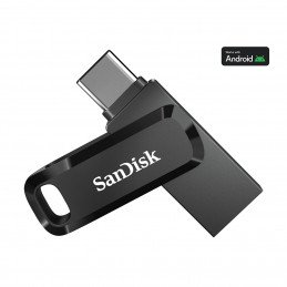 SanDisk Ultra Dual Drive Go USB-muisti 2 TB USB Type-A   USB Type-C 3.2 Gen 1 (3.1 Gen 1) musta