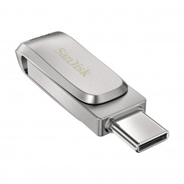 SanDisk Ultra Dual Drive Luxe USB-muisti 2 TB USB Type-A   USB Type-C 3.2 Gen 1 (3.1 Gen 1) Hopea