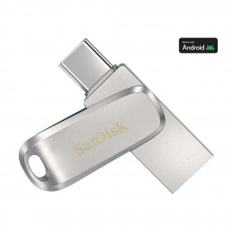 SanDisk Ultra Dual Drive Luxe USB-muisti 2 TB USB Type-A   USB Type-C 3.2 Gen 1 (3.1 Gen 1) Hopea