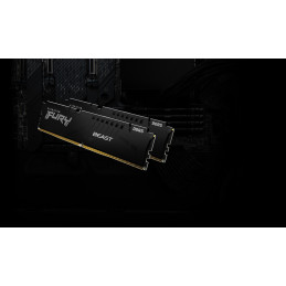 Kingston Technology FURY Beast 64 Gt 6000 MT s DDR5 CL30 DIMM (2 kpl n pakkaus) , musta, EXPO