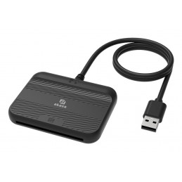 Akasa AK-CR-14BK älykortin lukijalaite Sisätila USB USB 2.0 musta